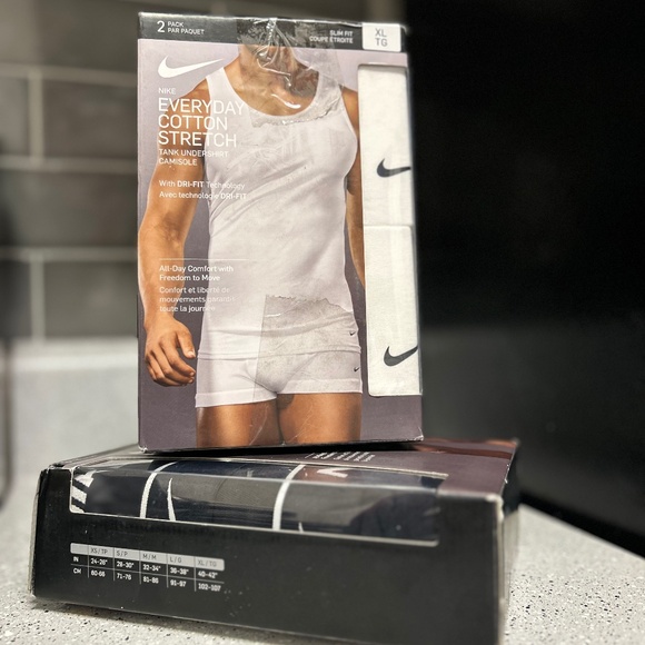 Nike Slim-Fit 2-pk. Essential Stretch Tank Undershirt - Picture 1 of 4